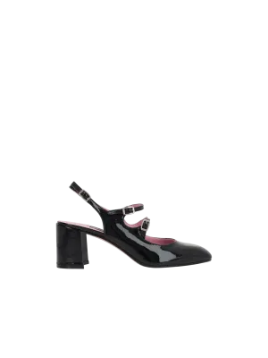 Mary-Jane Slingbacks in Patent Leather