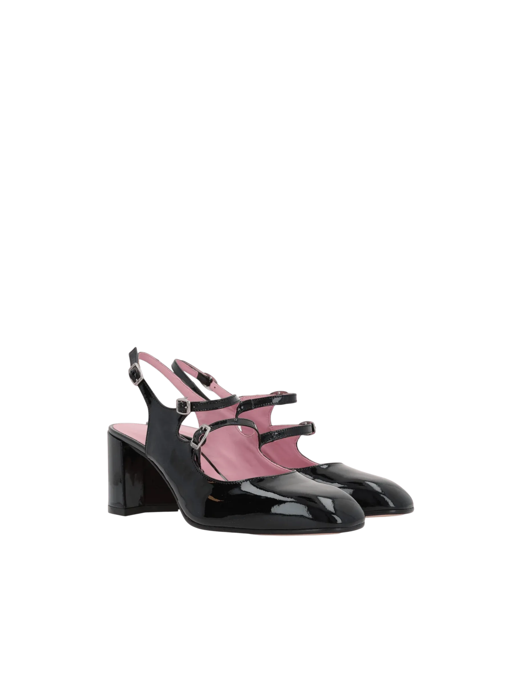 Mary-Jane Slingbacks in Patent Leather