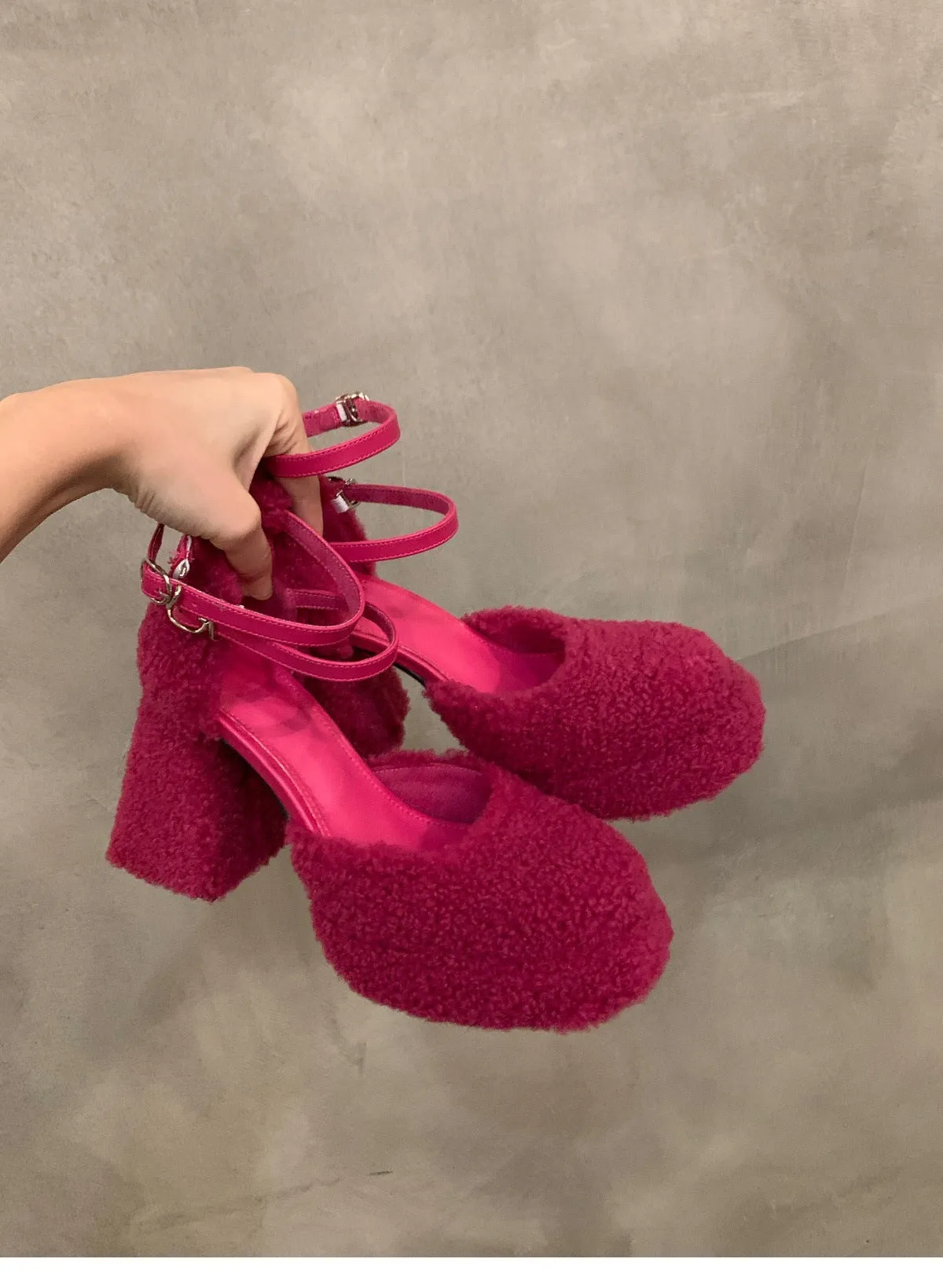 Mary Jane Style thick heel (pre-book)