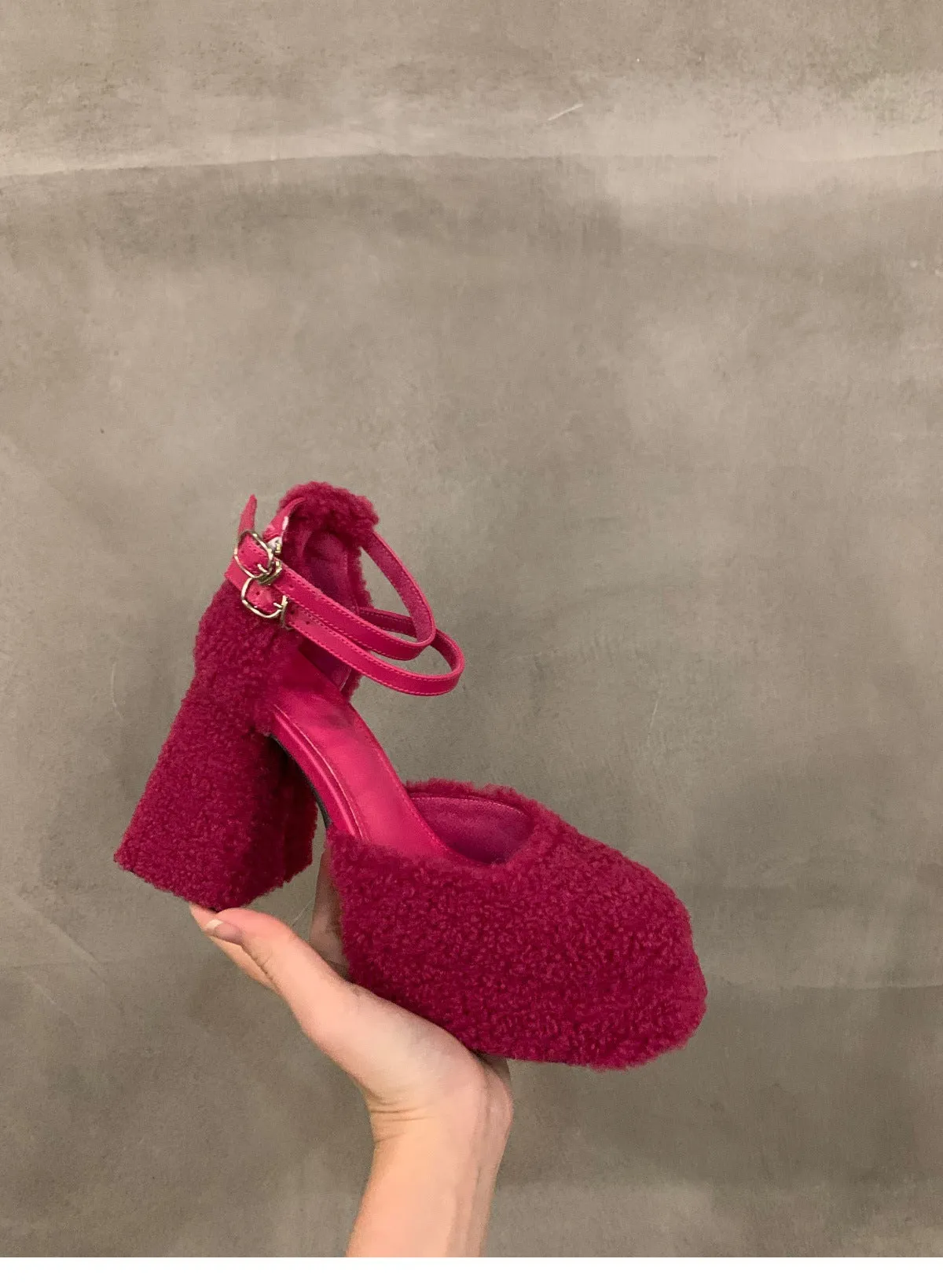 Mary Jane Style thick heel (pre-book)