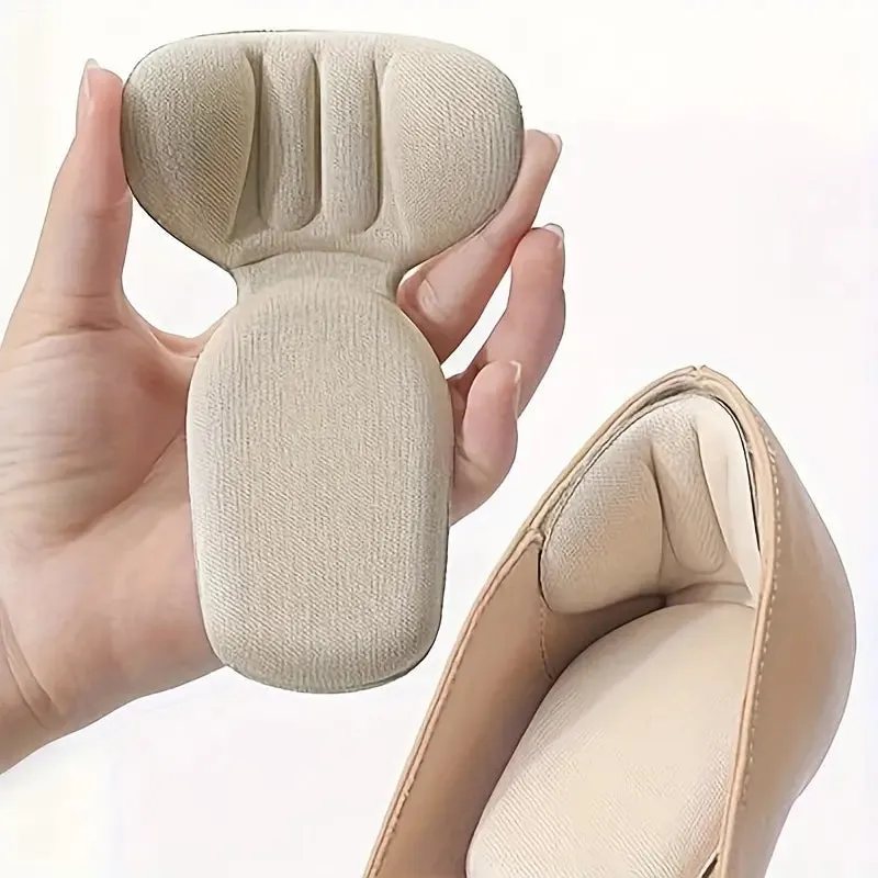 Memory Foam T-Shape Anti-Slip High Heel Cushion Shoe Insert Pads