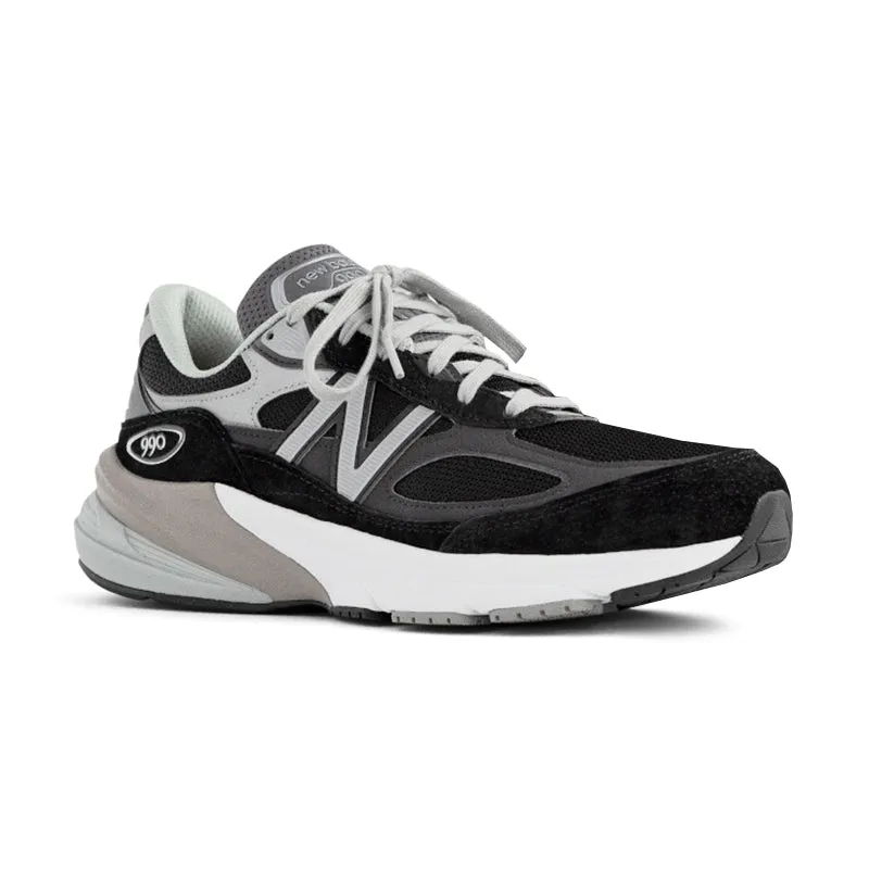 Men's 990 V6 Black/White Low Profile Design