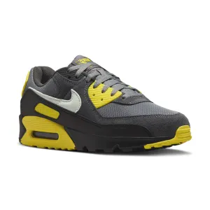 Men's Air Max 90 Smoke Grey/Light Silver Ventilated Heel