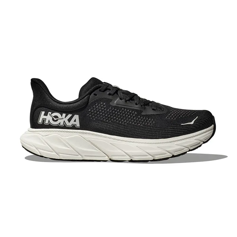 Men's Arahi 7 Black/White Odor Resistant Reinforced Arch