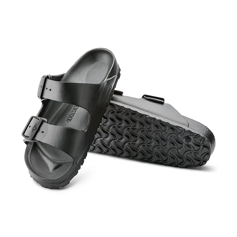 Elegant Summer Footwear Men's Arizona EVA Metallic Anthracite