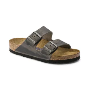 Off Duty Men's Arizona Soft Footbed Iron Oiled Leather