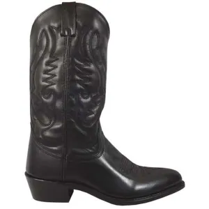 Men's Black Western Round Toe By Smoky Mountain 4032