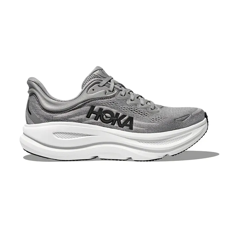 Men's Bondi 9 Galactic Grey/Stellar Grey Anti Slip Outsole Grip Comfort Stability