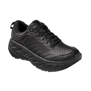 Men's Bondi Slip Resistant (WIDE) Black/Black for power walking