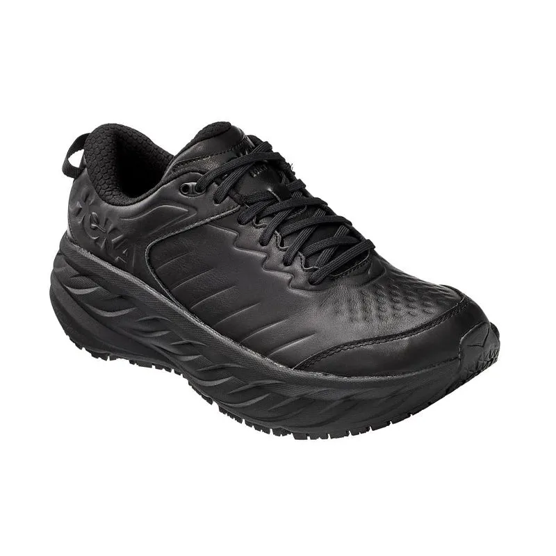 muted colors Men's Bondi Slip Resistant (WIDE) Black/Black