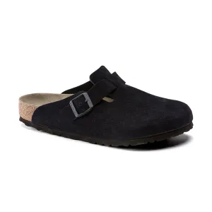 Comfy Fit Chill Mode Shoes Men's Boston Soft Footbed Midnight Suede