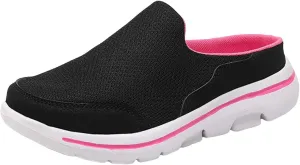 Men's Breathable Barefoot Shoes Soft Flat Soled Slip On Mesh Shoes Heelless Walking Shoes Business Walking Men