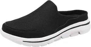 Men's Breathable Barefoot Shoes Soft Flat Soled Slip On Mesh Shoes Heelless Walking Shoes Business Walking Men