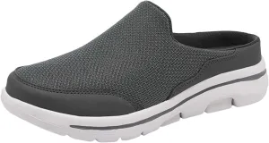 Men's Breathable Barefoot Shoes Soft Flat Soled Slip On Mesh Shoes Heelless Walking Shoes Business Walking Men