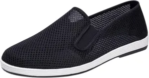 Men's Breathable Mesh Shoes Slip On Comfortable Shoes Lightweight Wide Walking Casual Breathable for Men
