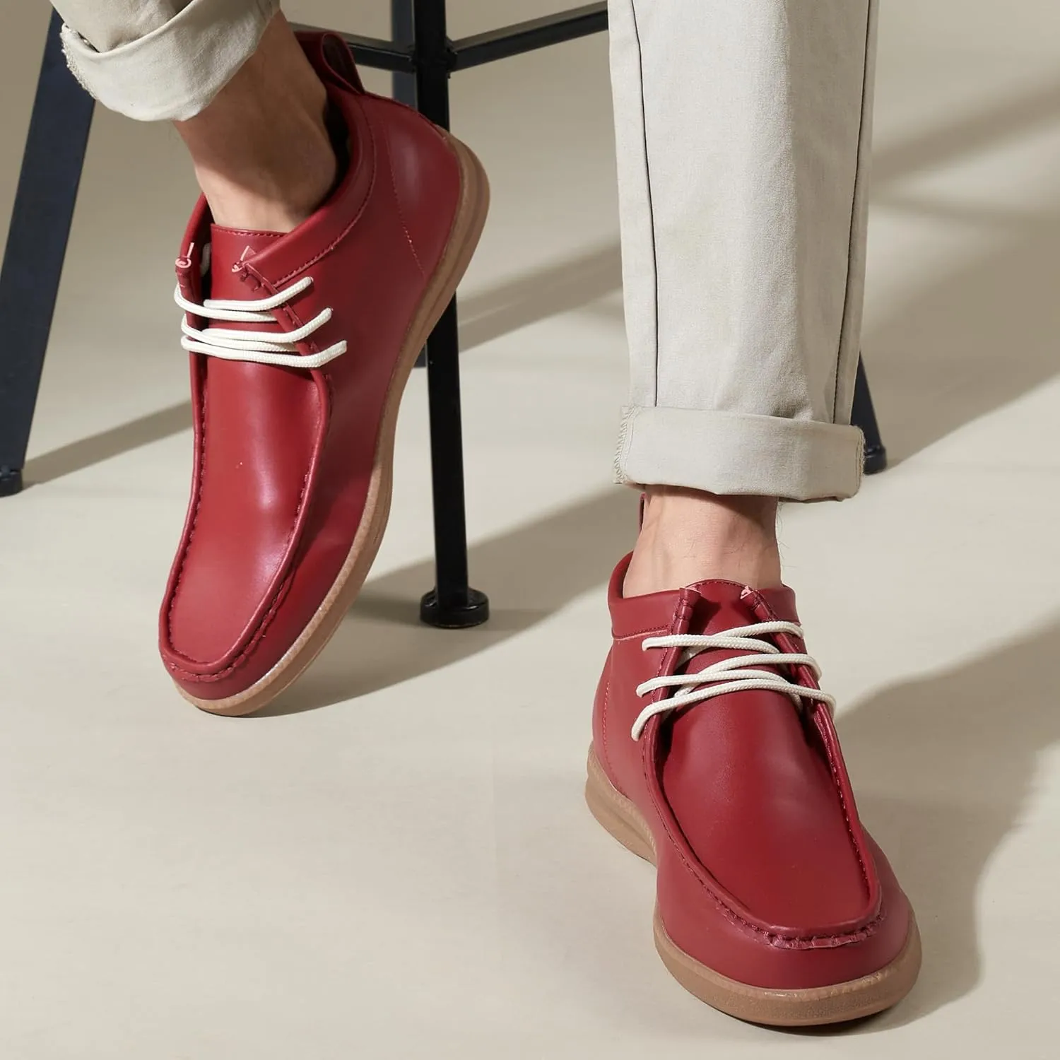 Men's Casual Loafers Fashion Lace-up Walking Shoes Classic Business Casual Shoes Men's Uniform Formal Shoes Women's Casual Walking Flat Shoes Outdoor Lightweight Slip On Driving Work Shoes