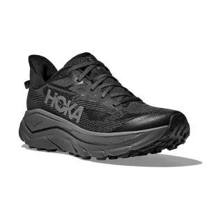 Men's Challenger 8 Black/Outer Orbit Ventilated Footbed Design Hydrophobic coating