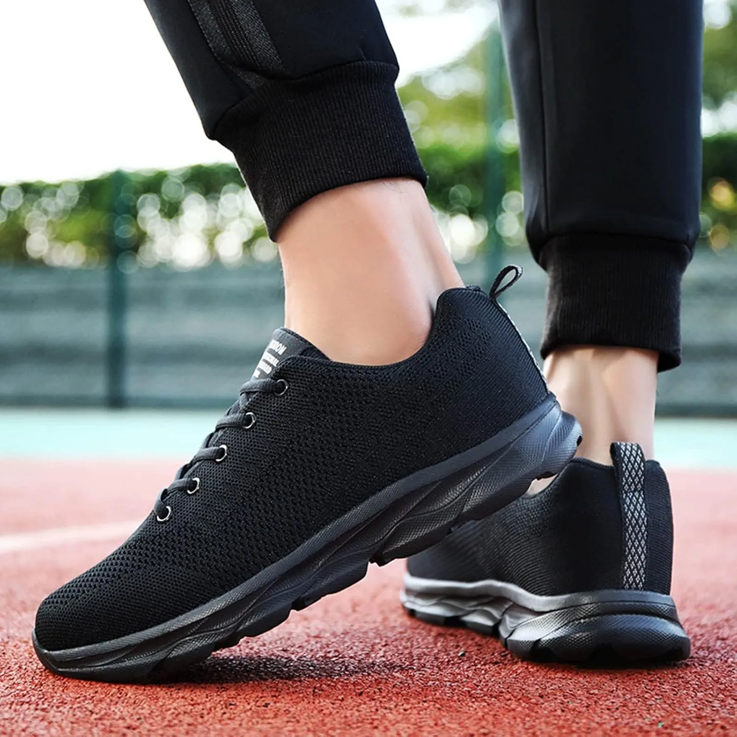 Men's Classic Casual Walking Shoes Breathable and Light Outdoor Comfy Walking Shoe Casual Elderly Lace Up Shoes