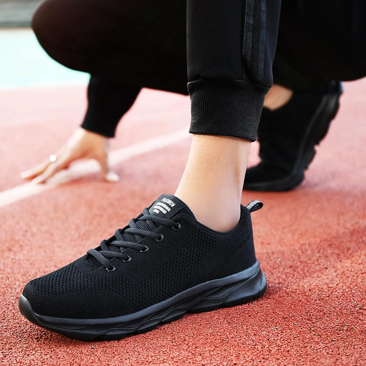Men's Classic Casual Walking Shoes Breathable and Light Outdoor Comfy Walking Shoe Casual Elderly Lace Up Shoes