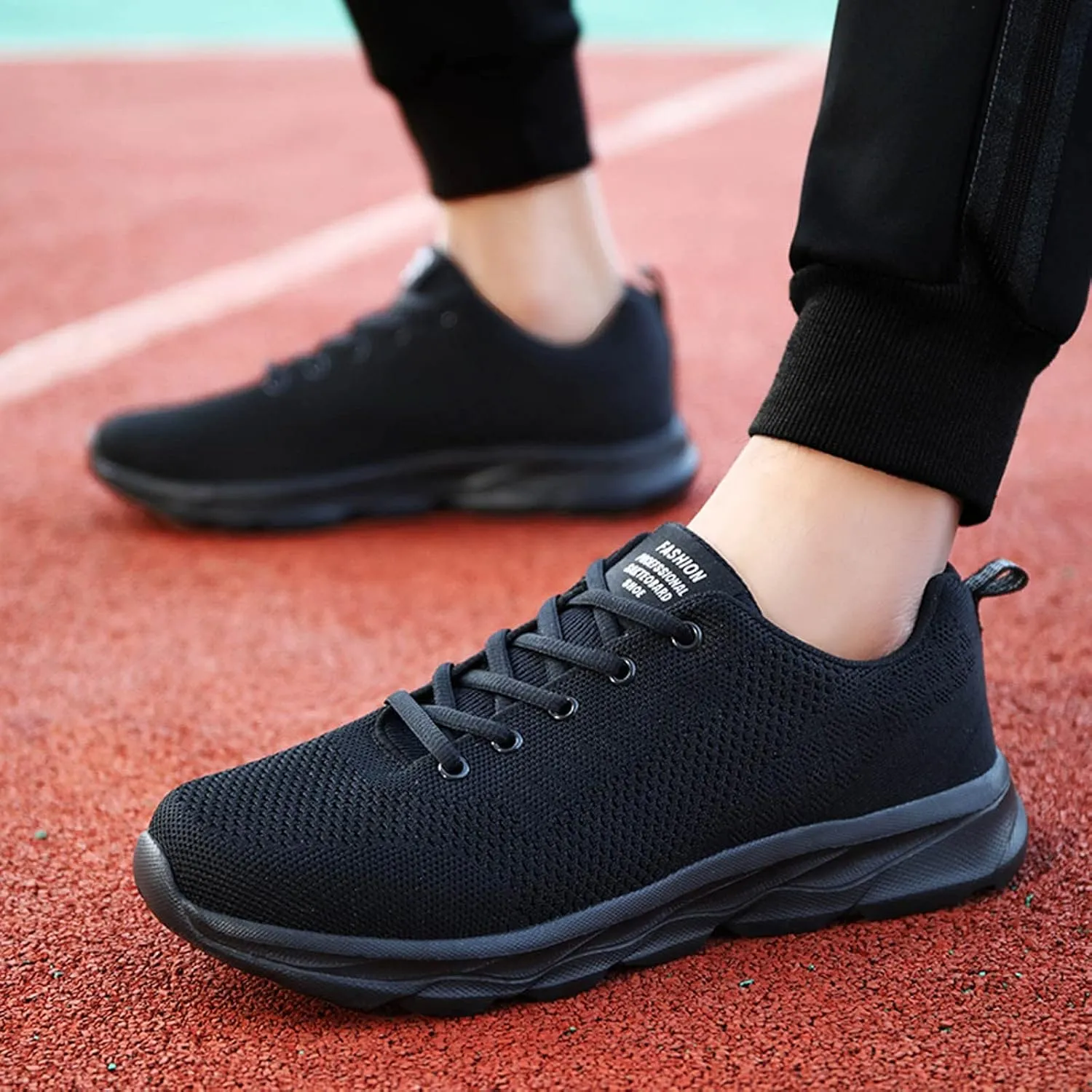 Men's Classic Casual Walking Shoes Breathable and Light Outdoor Comfy Walking Shoe Casual Elderly Lace Up Shoes