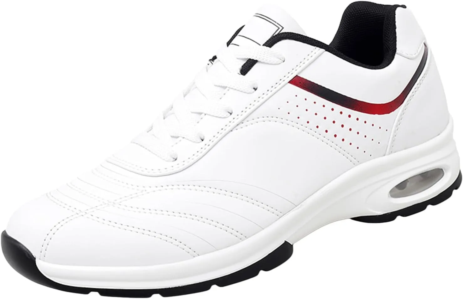 Men's Classic Casual Walking Shoes Comfortable Breathable Lightweight Tennis Shoe Soft Flat Soled Elderly Shoes