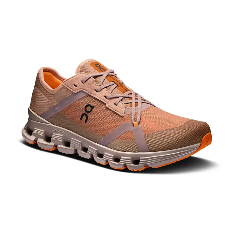 running in patterned designs Men's Cloud X 4 AD Rosebrown/Tangerine