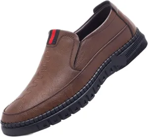 Mens Dress Shoes Men's Leather Shoes Casual Men's Shoes Breathable Shoes Men's Shoes(9.5)