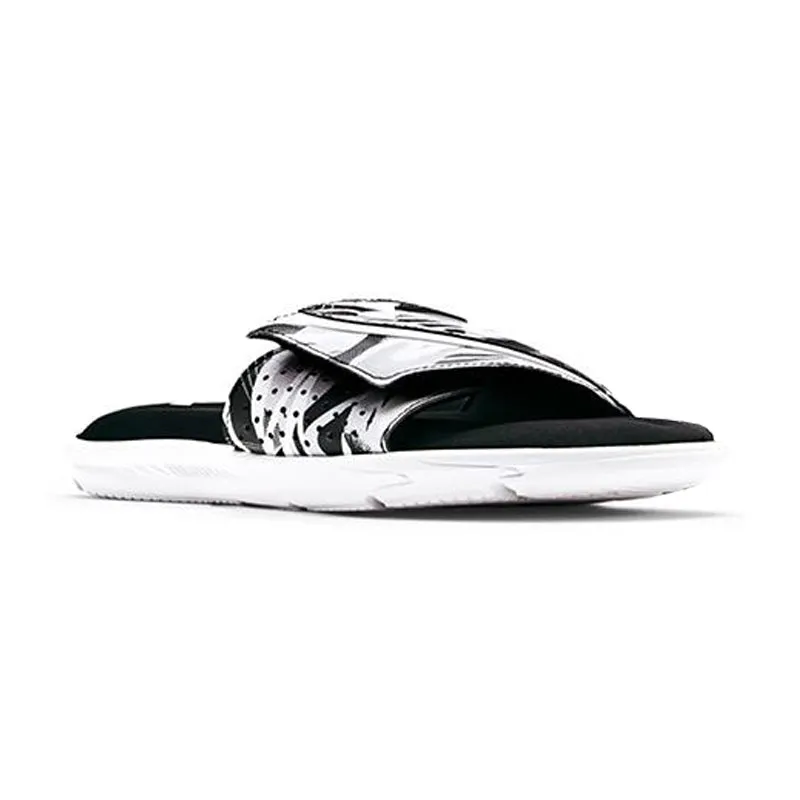 Men's Ignite VI Graphic Strap White/Black/White Trail Friendly Contoured Heel Cup
