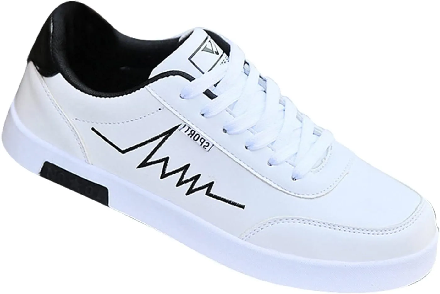 Men's Non Slip Barefoot Minimalist Shoes Comfortable Breathable Lightweight Tennis Shoe Convenient Slip on Shoes