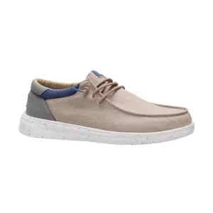 Quick Walk Fit Daily Slip On Men's Paul Washed Nylon Doeskin Tan/Multi