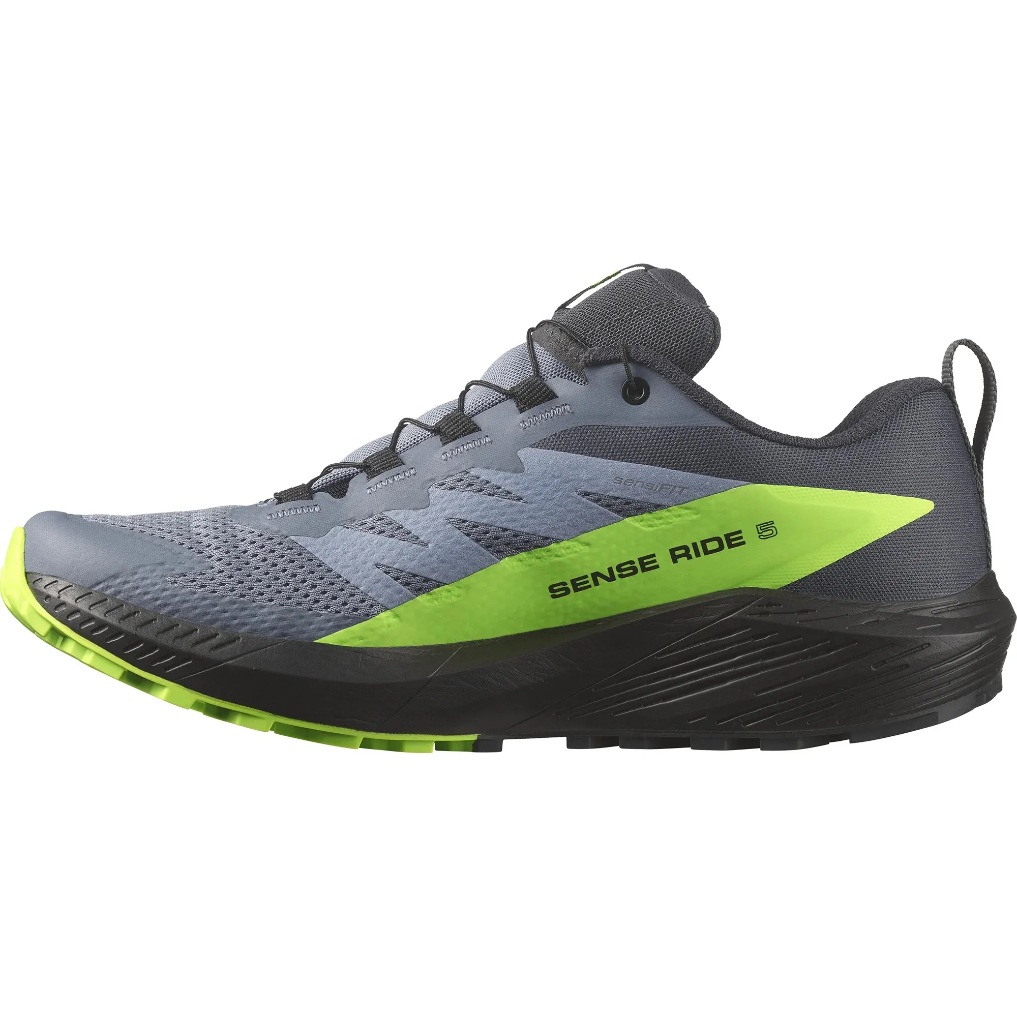 Laser Cut Ventilation Men's Salomon Sense Ride 5 GTX Flint/Black/Grgec