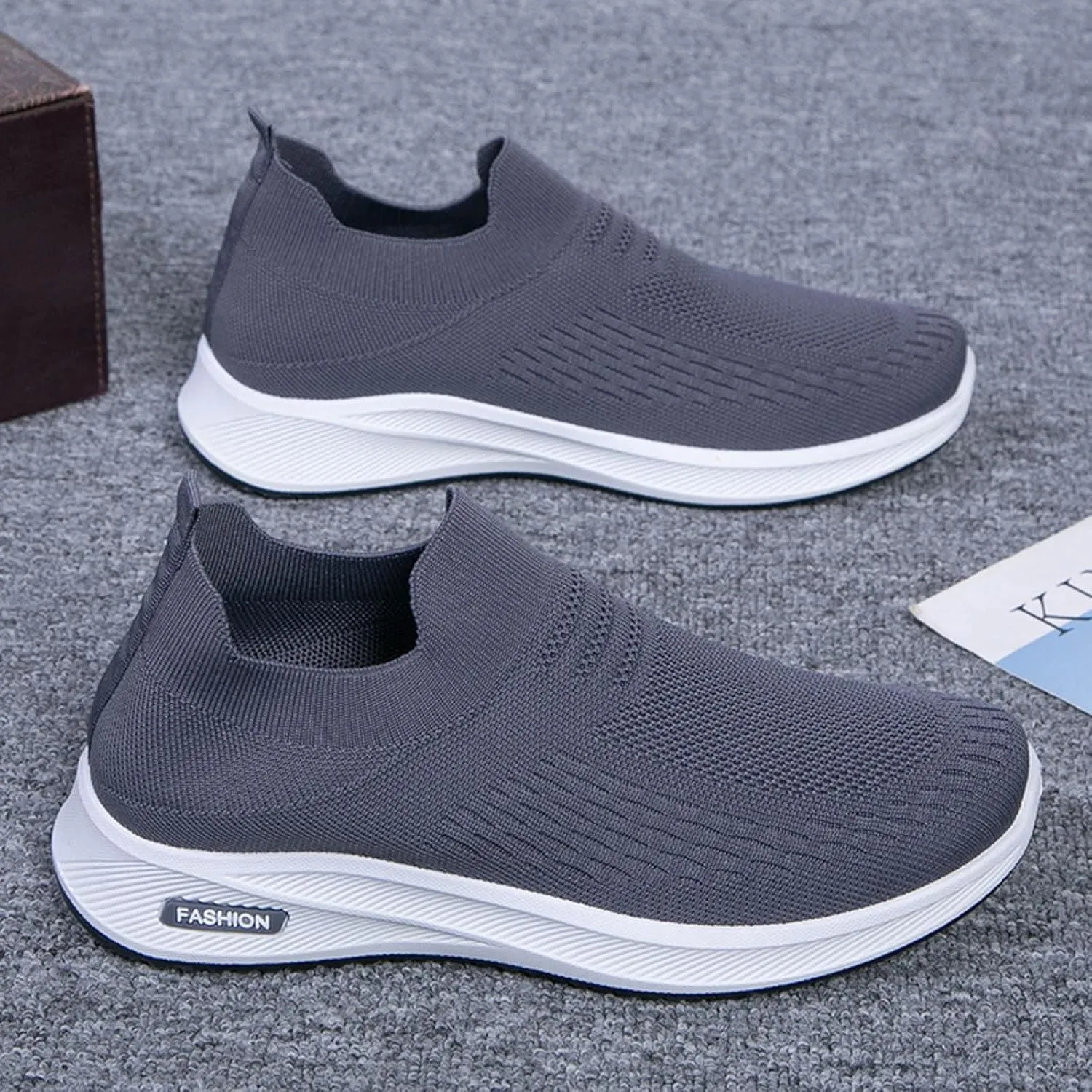 Men's Shoes Mens Slip on Shoes Sneaker for Men Walking Shoe for Men Lightweight Breathable Sneaker