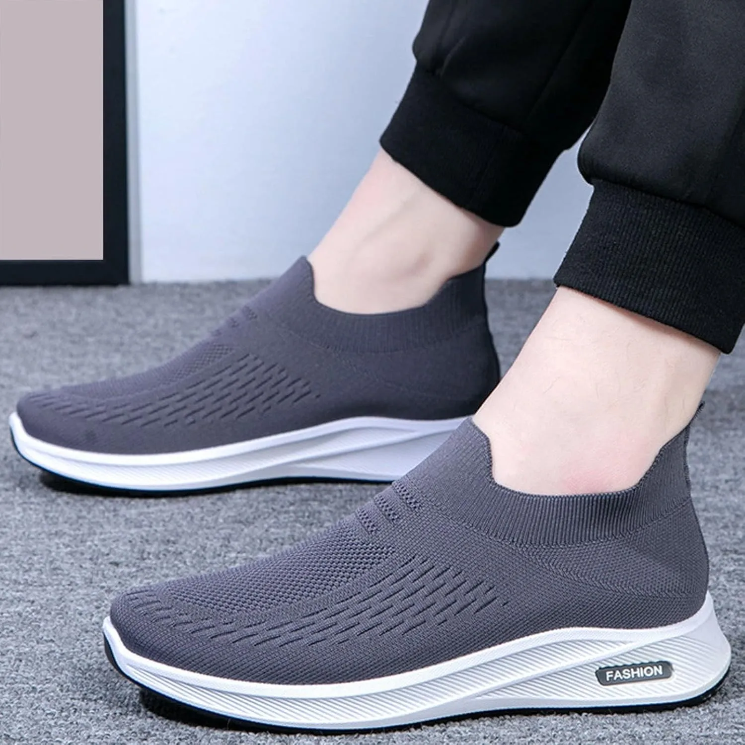 Men's Shoes Mens Slip on Shoes Sneaker for Men Walking Shoe for Men Lightweight Breathable Sneaker