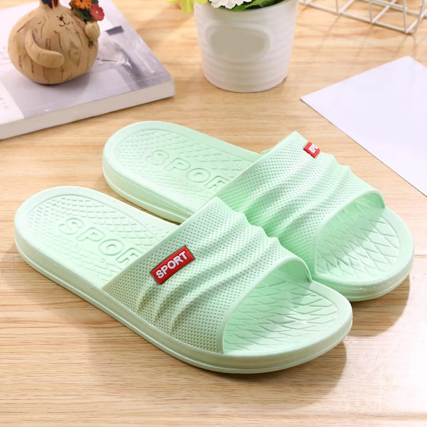 Mens Shower Shoes Shower Shoes Women Cloud Slippers for Men Slides for Women Open Toe Spa Bathroom Slippers
