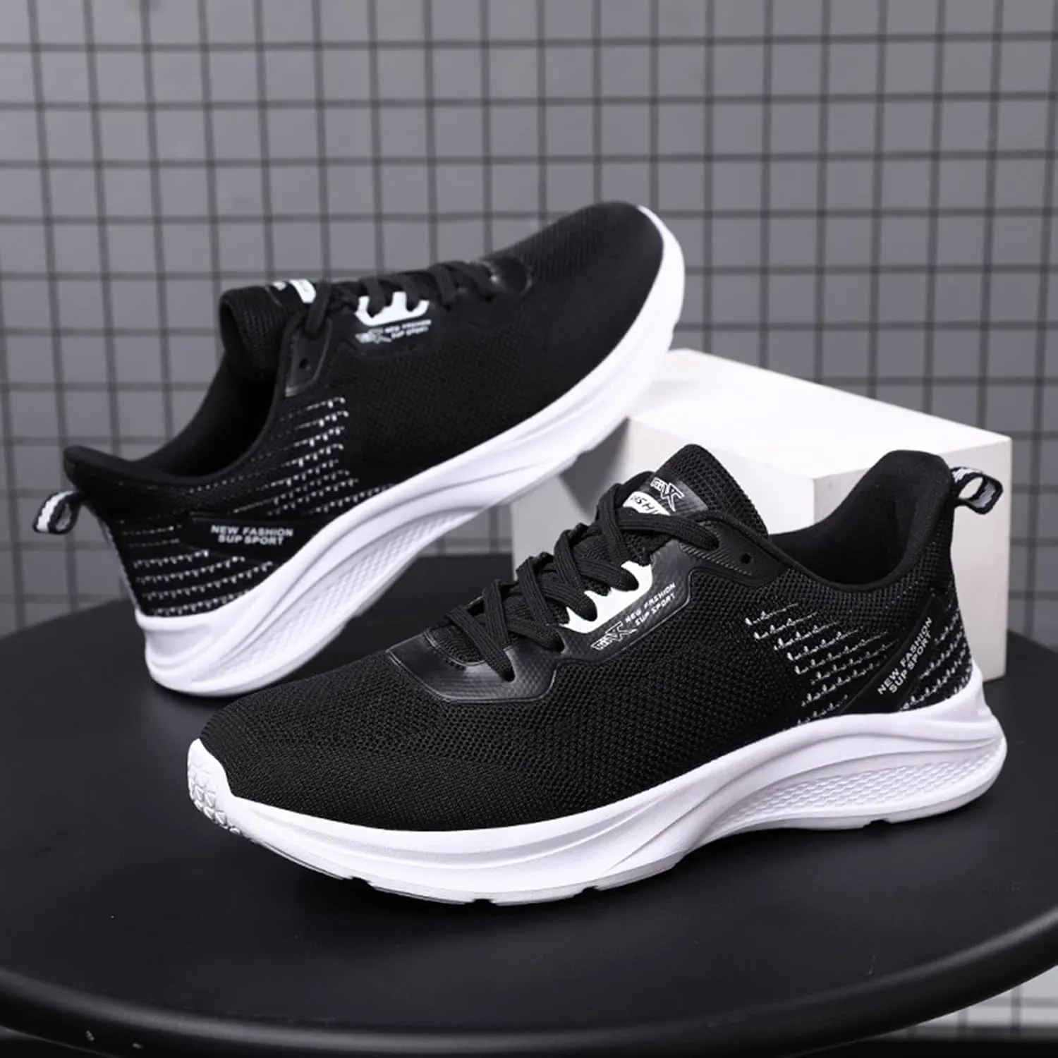 Mens Slip on Shoes Fashion Sneaker Breathable Mesh Fashion Sneakers Men Shoe Men's Comfortable Walking Shoes Tennis Comfortable Men Casual on