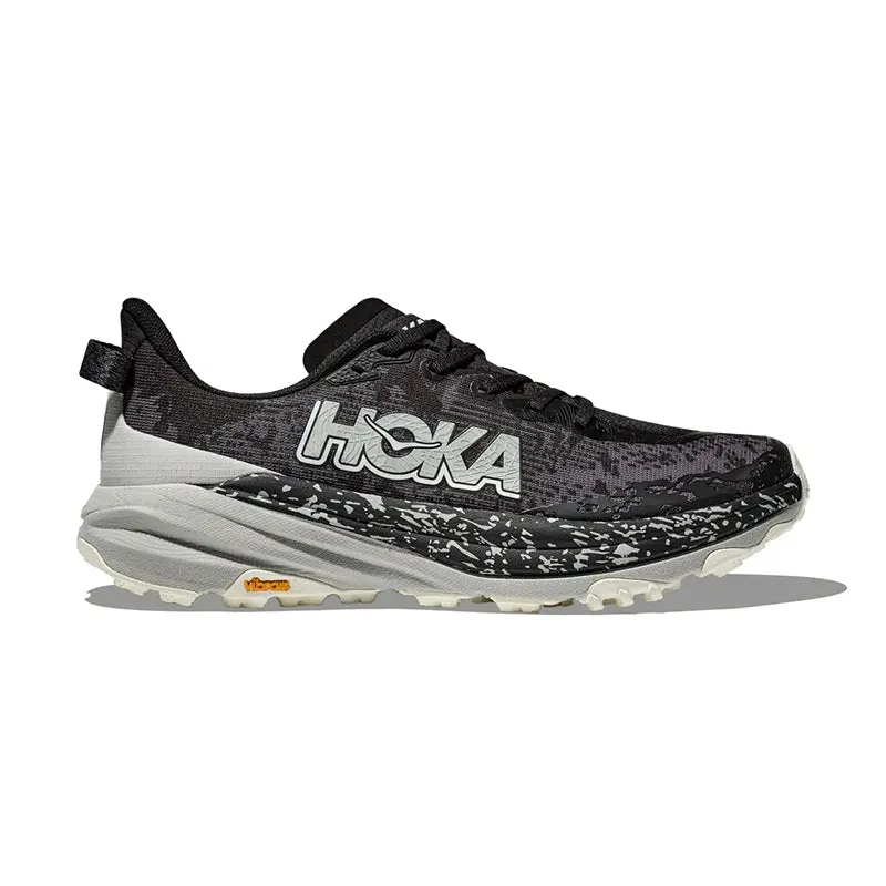synthetic leather Pressure Dispersing Midsole Men's Speedgoat 6 Black/Stardust
