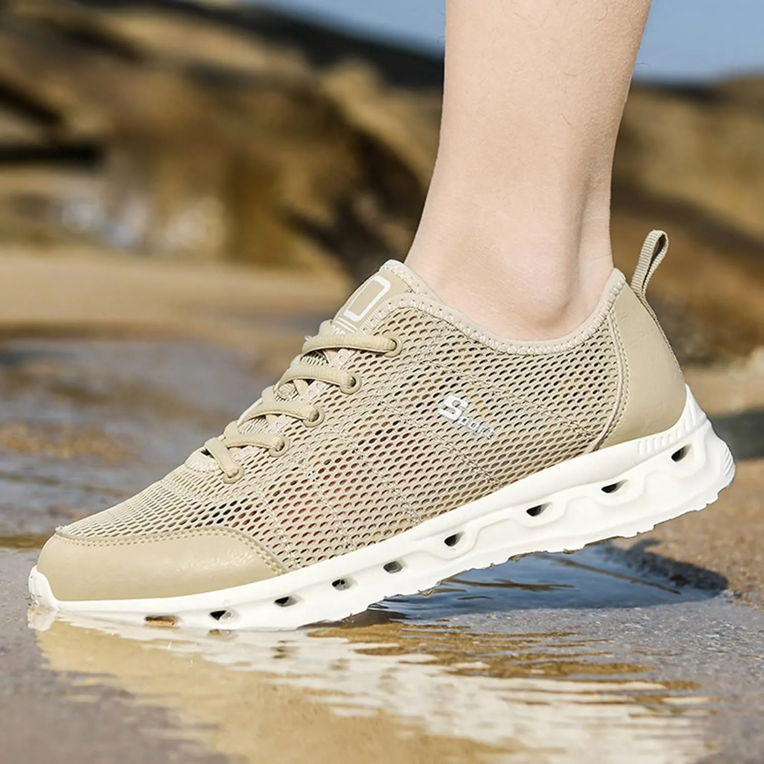 Men's Stretch Memory Foam Shoes Comfortable Breathable Slip On Sneaker Comfortable & Light-Weight Stretch Shoes