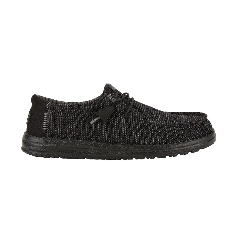 Flexible Comfort Men's Wally Stretch Sox Black/Black