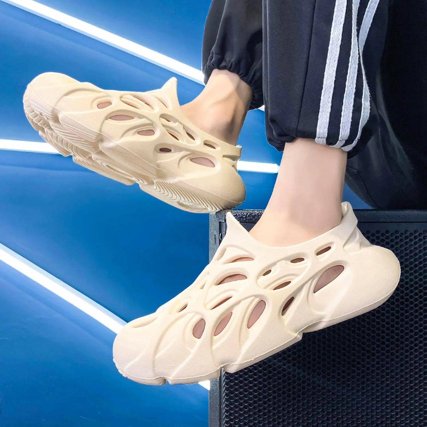 Men's Women's Summer Beach Water Shoes, Easy to Care Non Slip Breathable Sandals, Swimming Pool Sports Sandals, Outdoor Beach Sports Shoes