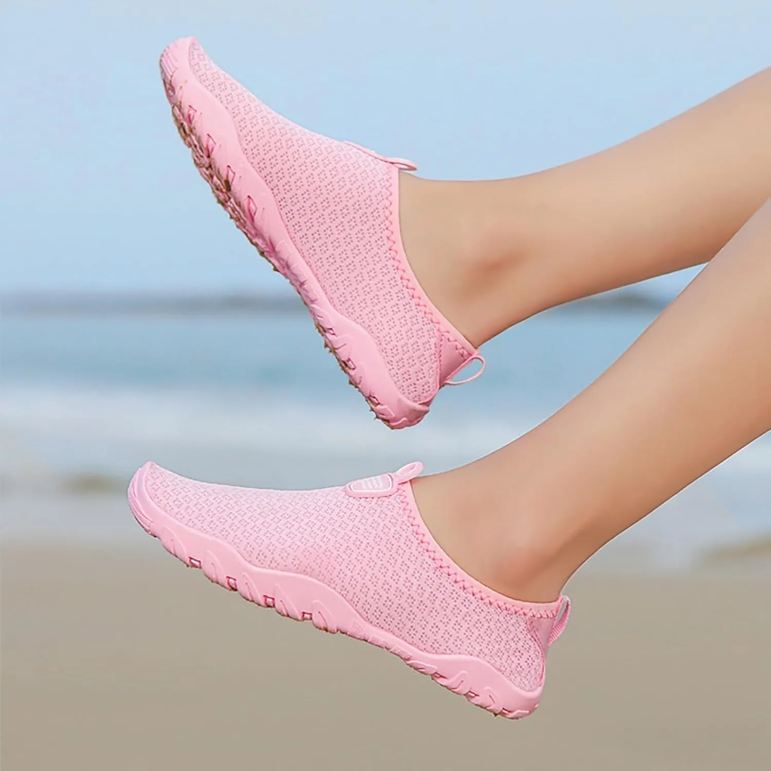 Mens Womens Water Shoes Quick Dry Barefoot Aqua Socks Non Slip Swim Surf Beach Yoga Camping Pool River Sport Outdoor Shoes Spring Shoe for Women 2025