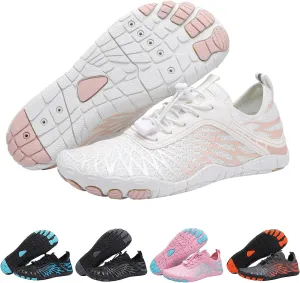 Mens Womens Water Sport Shoes Hiking Footwear Pro Barefoot Shoes Lightweight Quick Drying Aqua Shoe Outdoor Athletic Sport Sneakers Kayaking Boating Hiking Surfing Walking