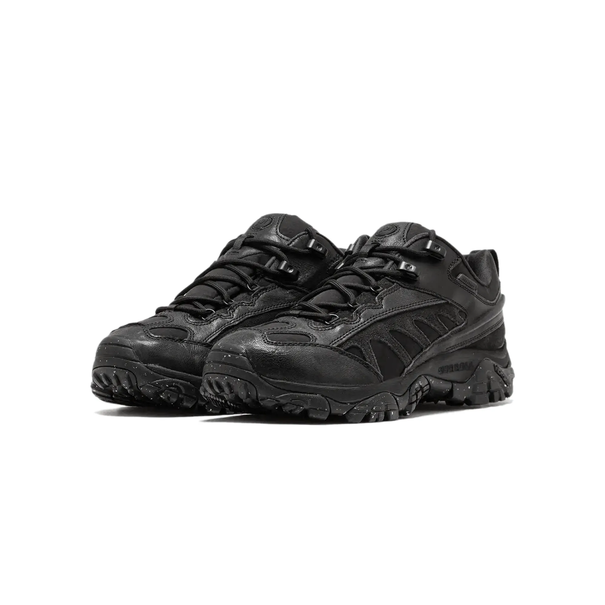 Asymmetric Lacing Configuration color - coordinated shoes Merrell x Belstaff Moab Mesa Luxe SE Shoes