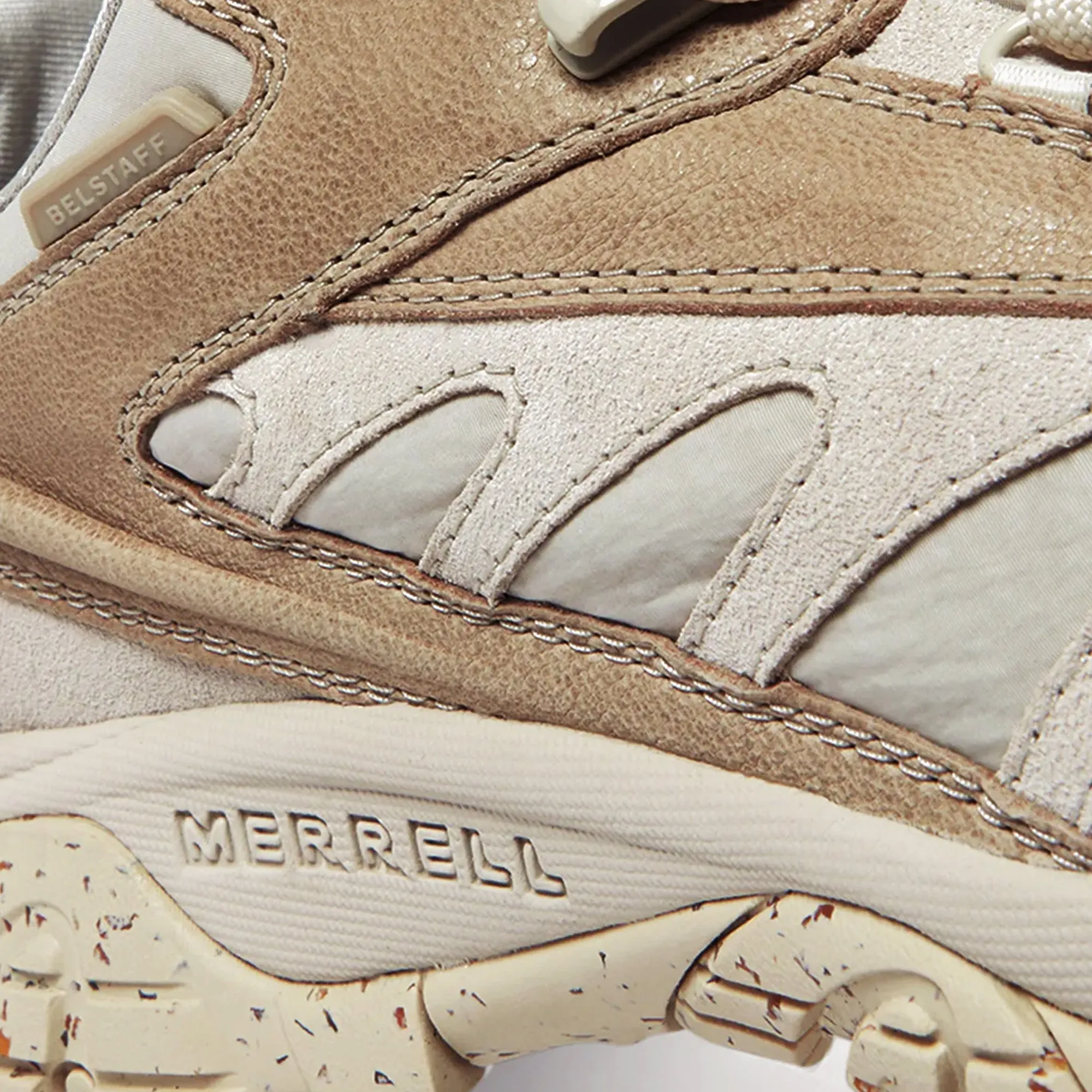 stretchy - upper - feature shoes Merrell x Belstaff Moab Mesa Luxe SE Shoes