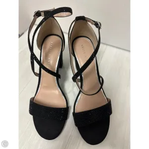 Shoes Heels Block By Kelly And Katie In Black, Size: 9.5 Matte Finish