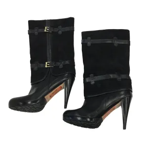 All-Purpose Footwear Everyday Step Boots Mid-calf Heels By Cole-haan O  Size: 10