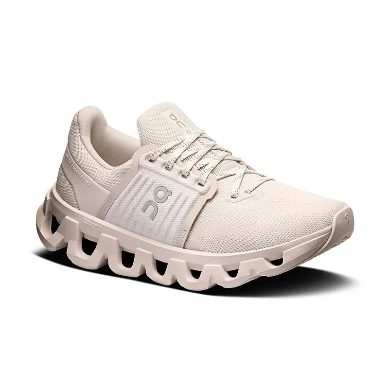 Women's Cloudswift 4 AD Sand/Ivory Zip Up Design rubber