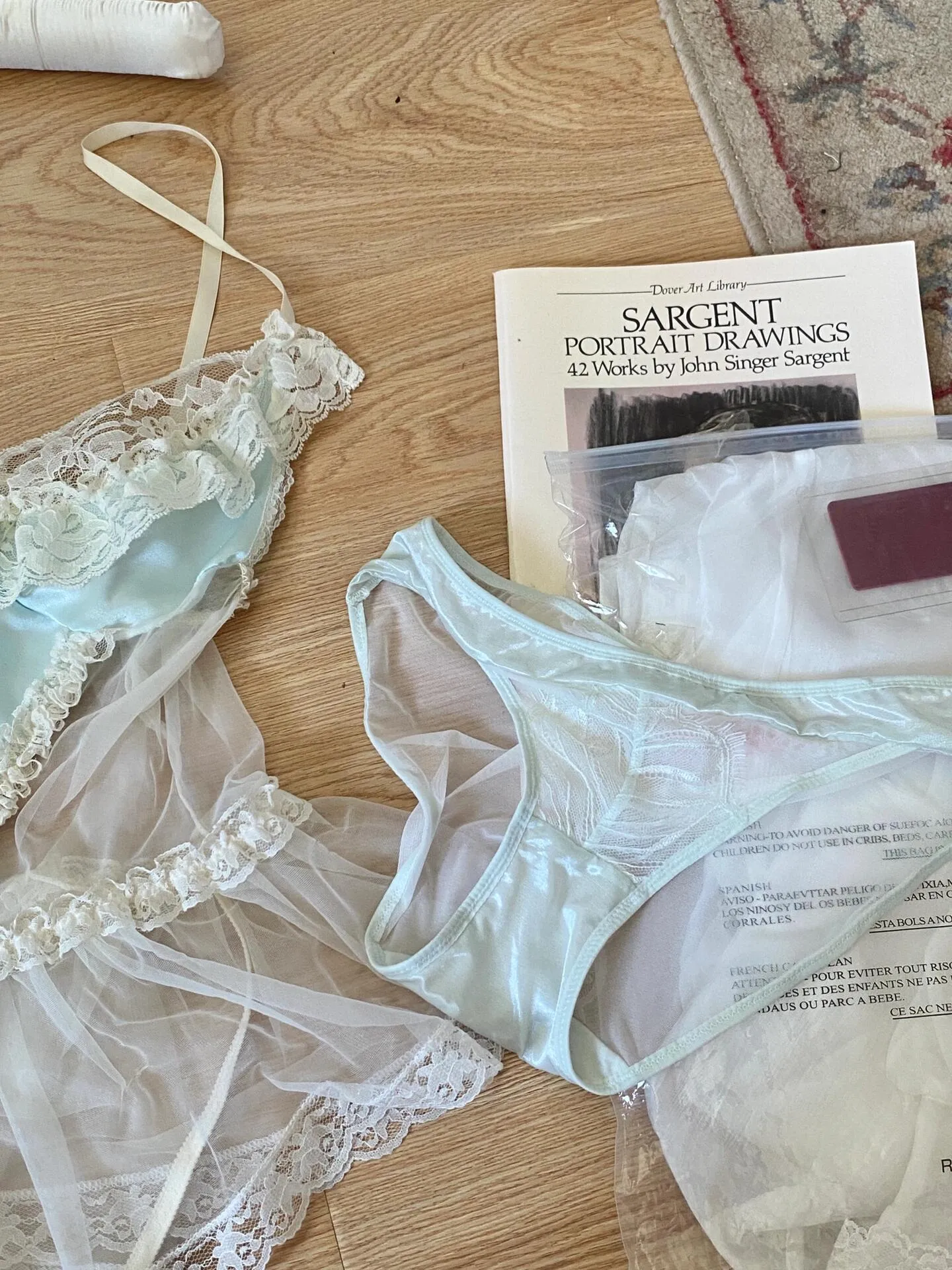 Mid summer nights dream lingerie  lace satin corset bustier with garter straps