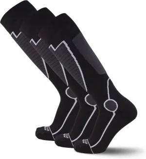 Midweight Ski Socks - Warmest Winter Thermal Socks for Men Women Skiing Snowboarding Hiking Hunting