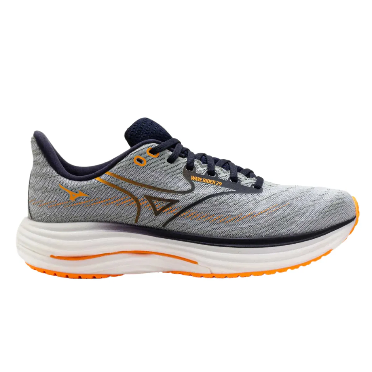 Pressure Zone Mapping Airflow Mesh Mizuno Men's Wave Rider 29