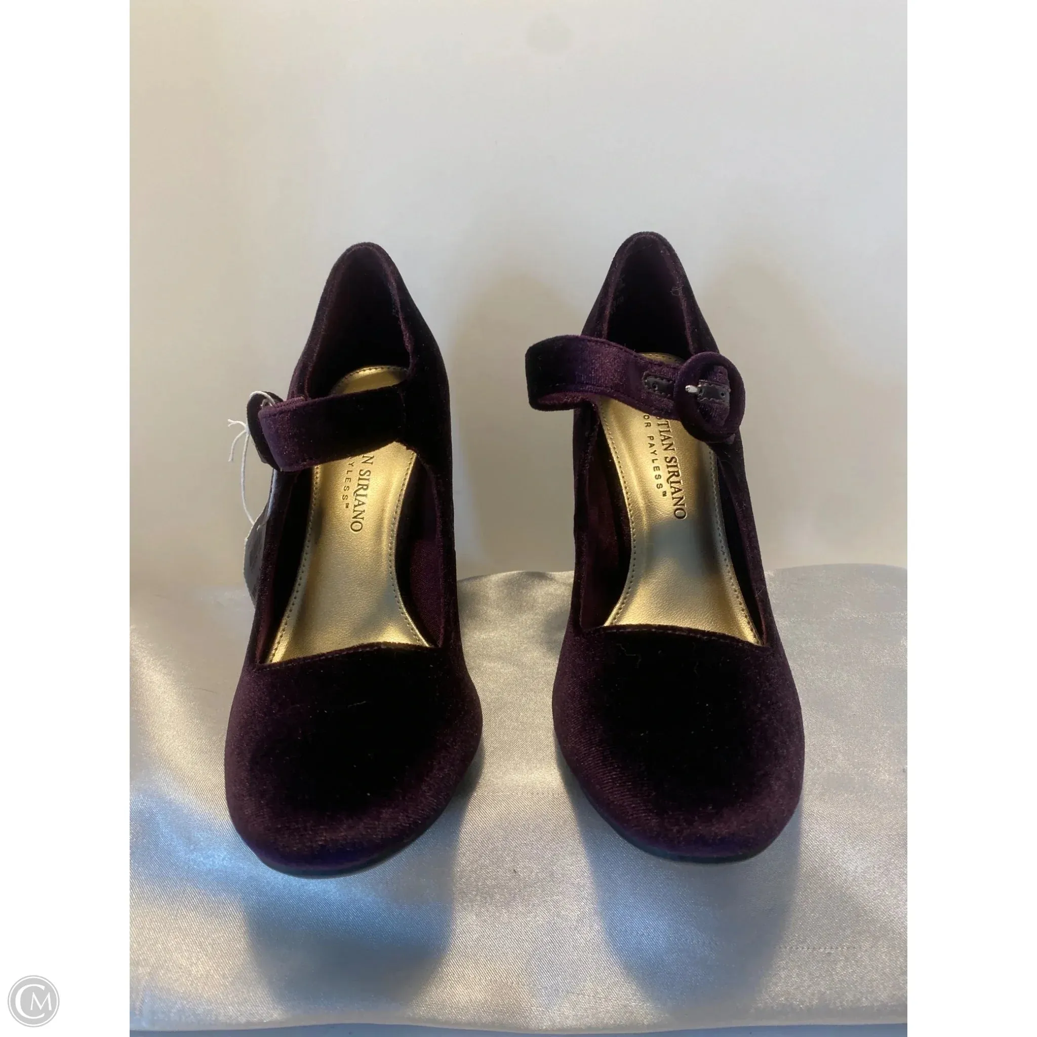 Creative Vibe Shoes Heels Block By Christian Siriano For Payless In Purple, Size: 6.5